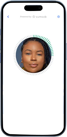 Biometrie gesichtsscan