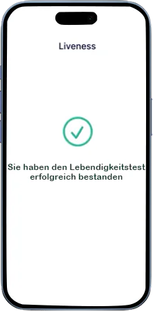 Konto erfolgreich verifiziert